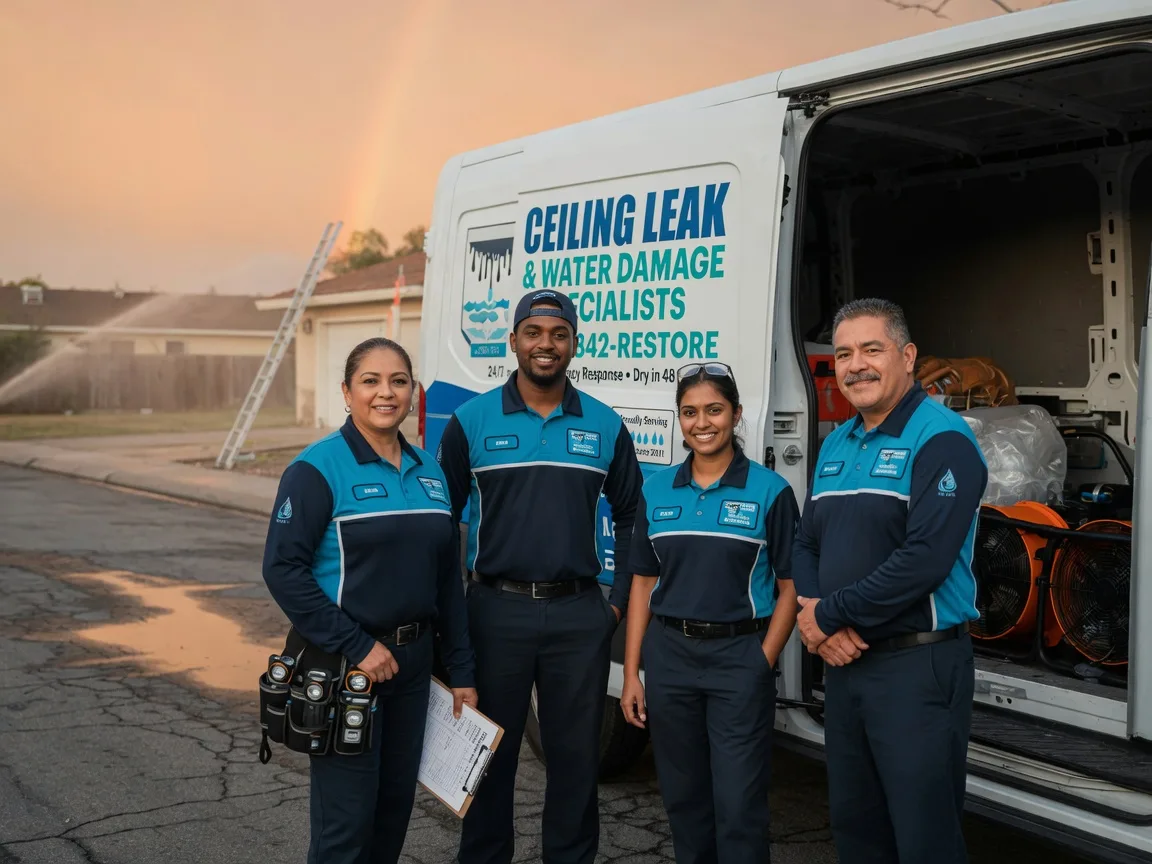 Ceiling Leak Cleanup company in Wellington, OH