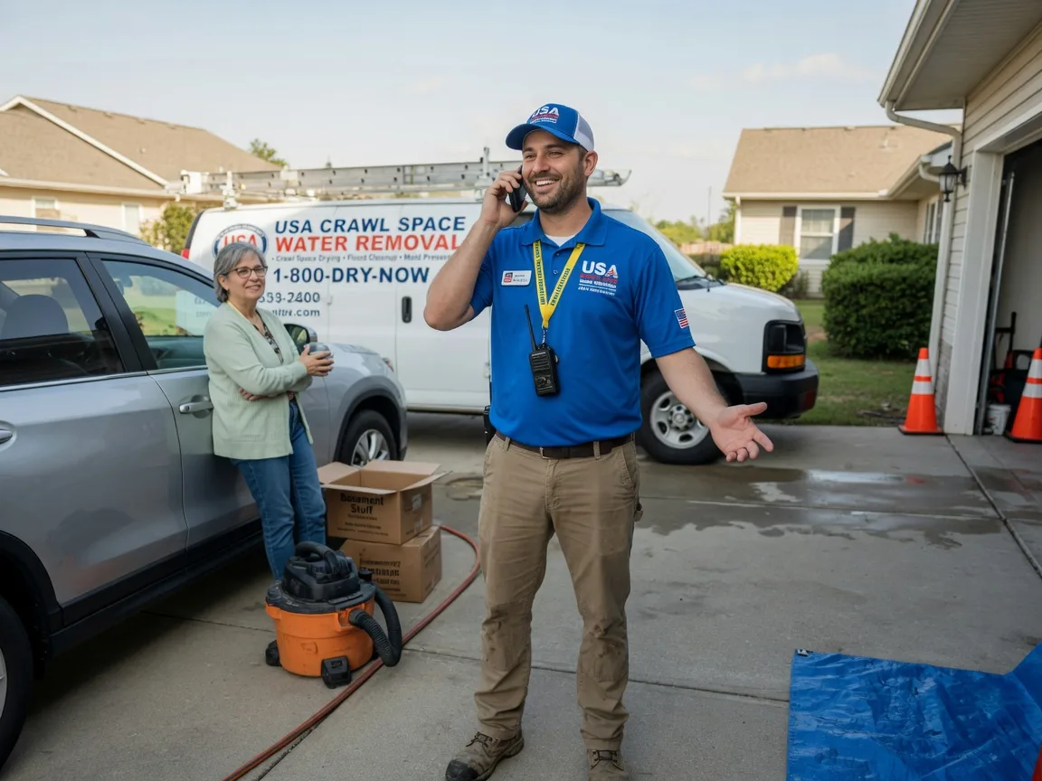 Crawl Space Water Removal Wellington, OH FAQs
